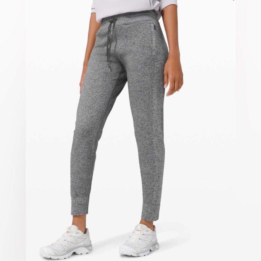 lululemon athletica Heathered Gray Joggers